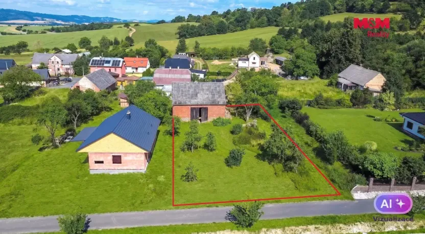 Prodej pozemku pro bydlení, Dlouhá Loučka - Plinkout, 1428 m2