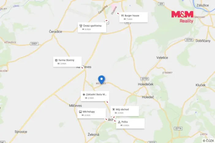 Prodej pozemku pro bydlení, Měcholupy - Milošice, 413 m2