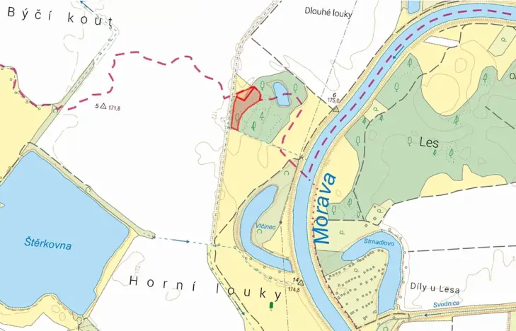 Prodej louky, Veselí nad Moravou, 6378 m2