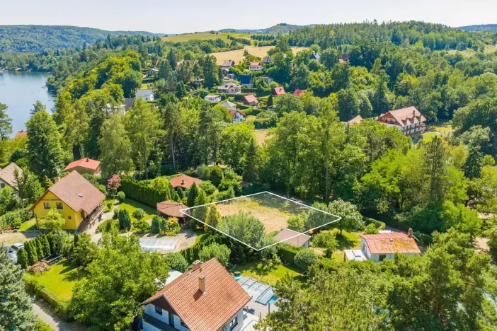 Prodej pozemku, Slapy, 576 m2