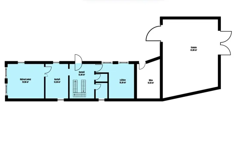 Prodej rodinného domu, Chleby, Průběžná, 199 m2
