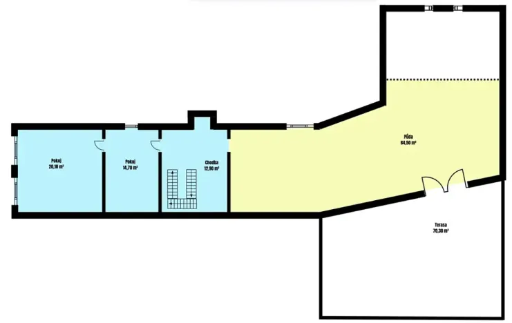 Prodej rodinného domu, Chleby, Průběžná, 199 m2