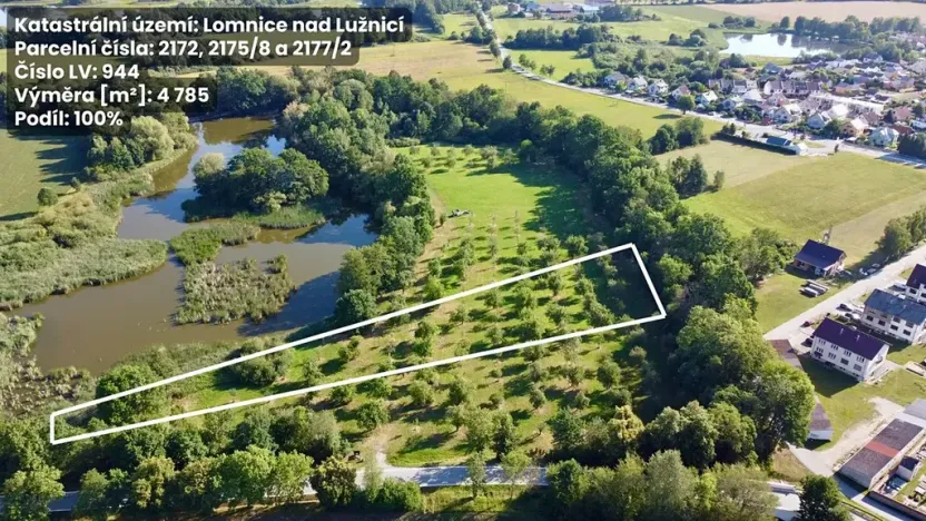 Prodej sadu/vinice, Lomnice nad Lužnicí, 4785 m2