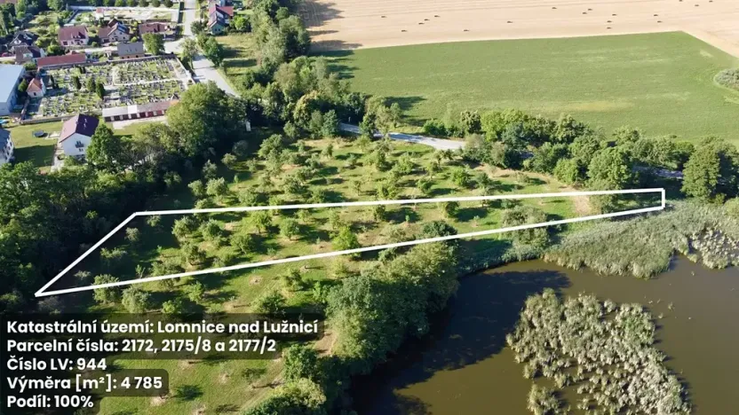 Prodej sadu/vinice, Lomnice nad Lužnicí, 4785 m2
