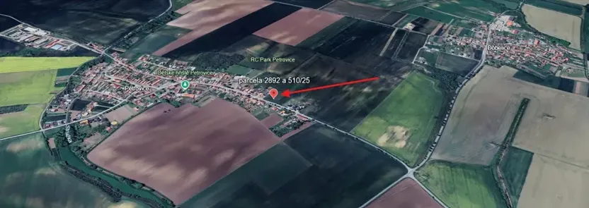 Prodej pozemku pro bydlení, Petrovice, 1235 m2