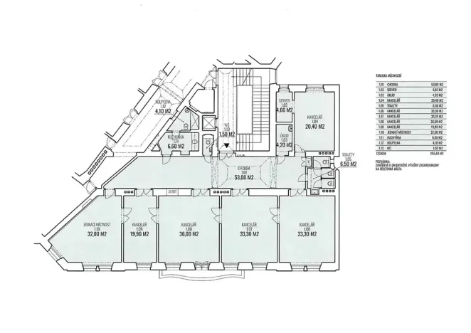Pronájem kanceláře, Praha - Vinohrady, Italská, 255 m2