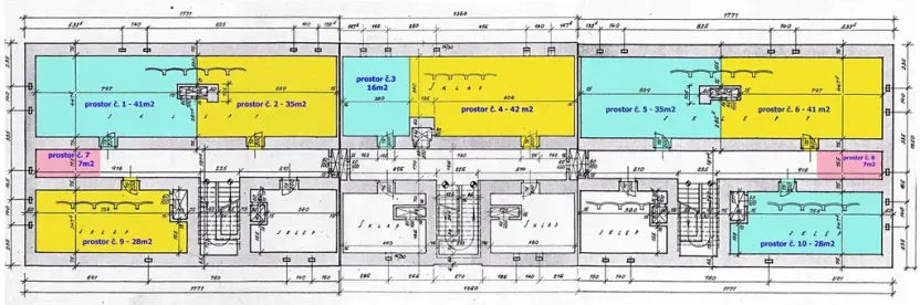 Prodej skladu, Praha - Bubeneč, Šestidomí, 42 m2