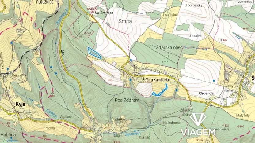 Prodej podílu lesa, Syřenov, 4743 m2