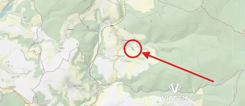 Prodej podílu pozemku pro bydlení, Těchonín, 1742 m2