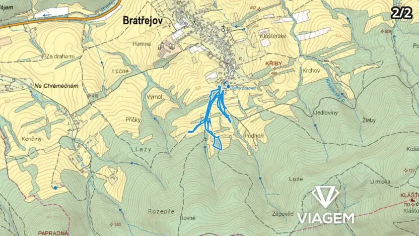 Prodej podílu pole, Bratřejov, 2087 m2