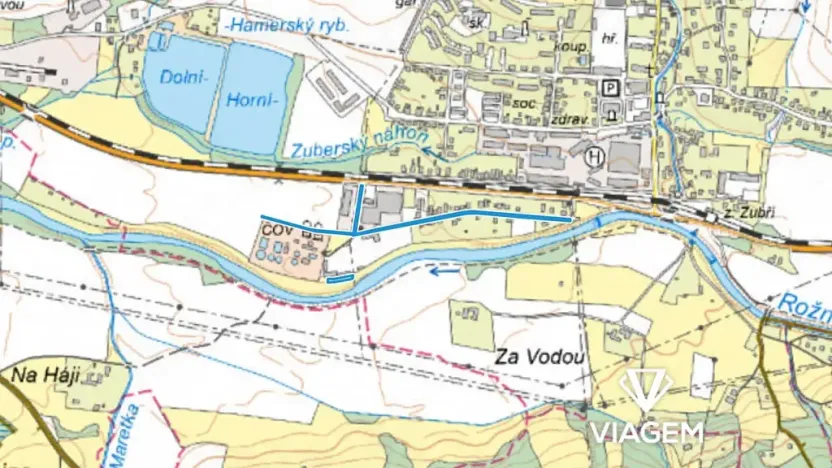 Prodej podílu pole, Zubří, 162 m2