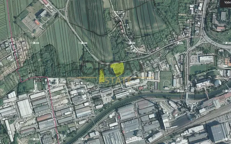 Prodej podílu pozemku, Zlín, 1165 m2