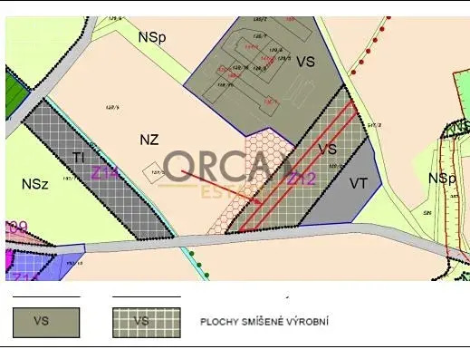 Prodej komerčního pozemku, Prostějovičky, 3240 m2