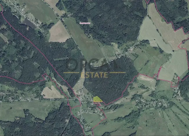 Prodej podílu louky, Velký Šenov, 2409 m2