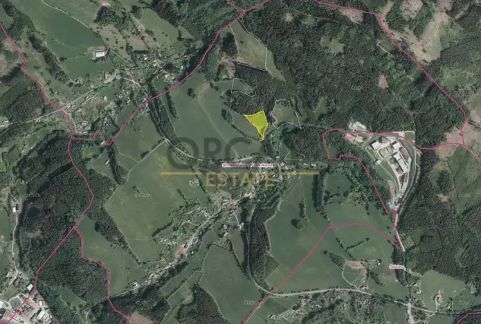 Prodej podílu louky, Malé Svatoňovice, 3133 m2