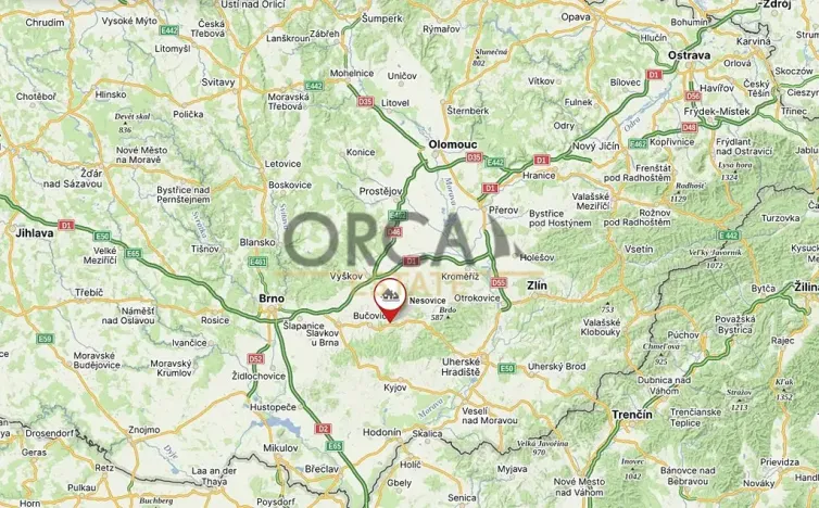Prodej podílu komerčního pozemku, Nesovice, 484 m2