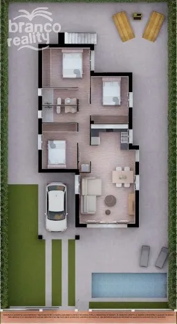 Prodej rodinného domu, Los Alcazares, Murcia, Španělsko, 108 m2
