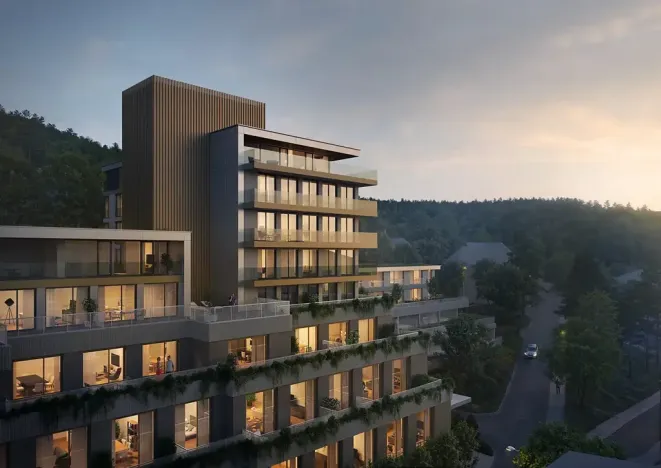 Prodej bytu 2+kk, Luhačovice, Zatloukalova, 53 m2