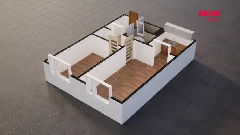 Prodej bytu 2+kk, Kolín - Kolín II, Rimavské Soboty, 43 m2