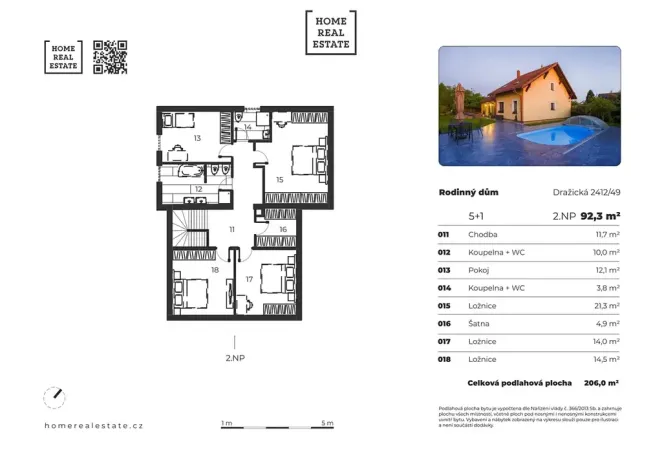 Prodej rodinného domu, Praha - Újezd nad Lesy, Dražická, 206 m2