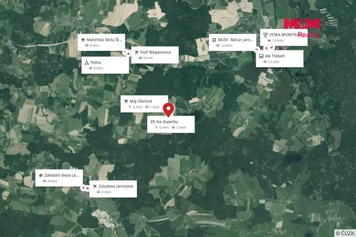 Pronájem bytu 3+kk, Libín, 60 m2