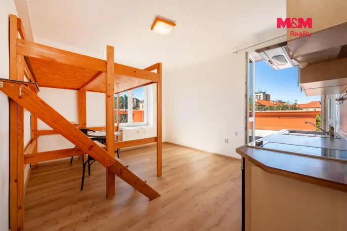 Prodej bytu 1+kk, Příbram - Příbram VII, Edvarda Beneše, 21 m2