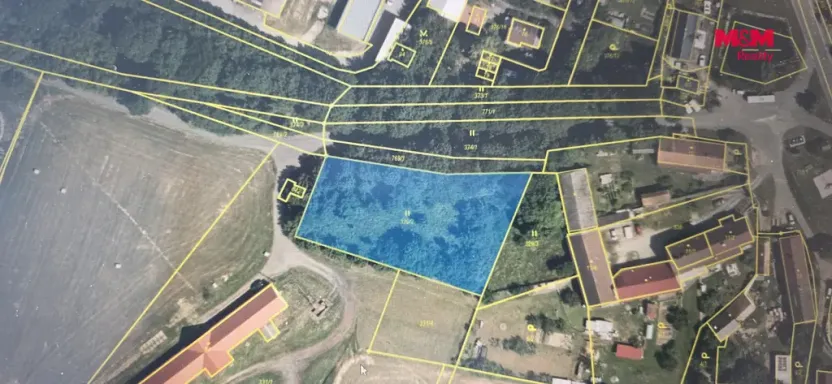 Prodej pozemku pro bydlení, Bor - Boječnice, 1093 m2