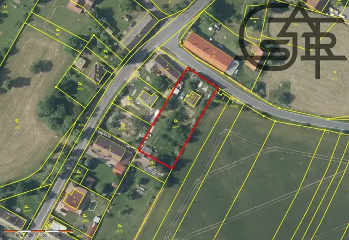 Prodej zahrady, Staňkovice, 1815 m2