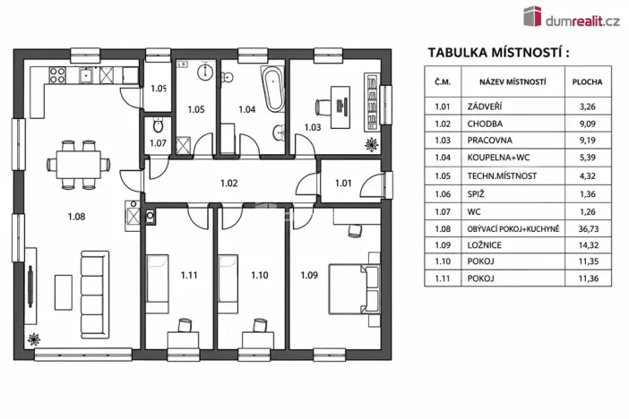 Prodej domu na klíč, Ostrov, 115 m2