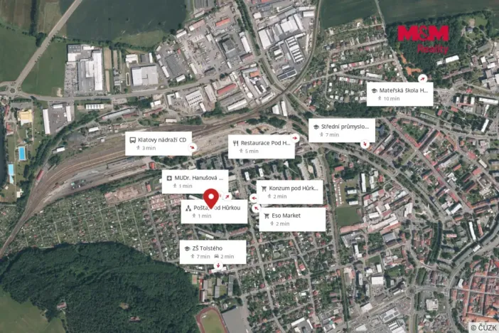 Pronájem bytu 3+1, Klatovy - Klatovy III, Pod Hůrkou, 62 m2