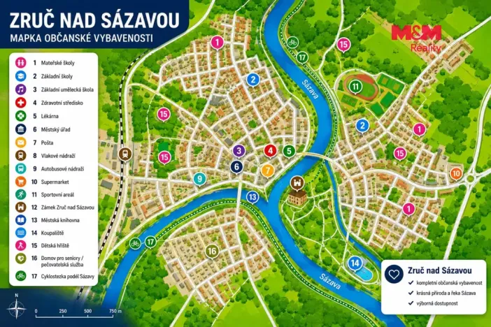 Prodej ubytování, Zruč nad Sázavou, 1. máje, 250 m2