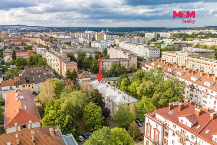 Pronájem bytu 1+1, Plzeň - Východní Předměstí, Rychtaříkova, 28 m2