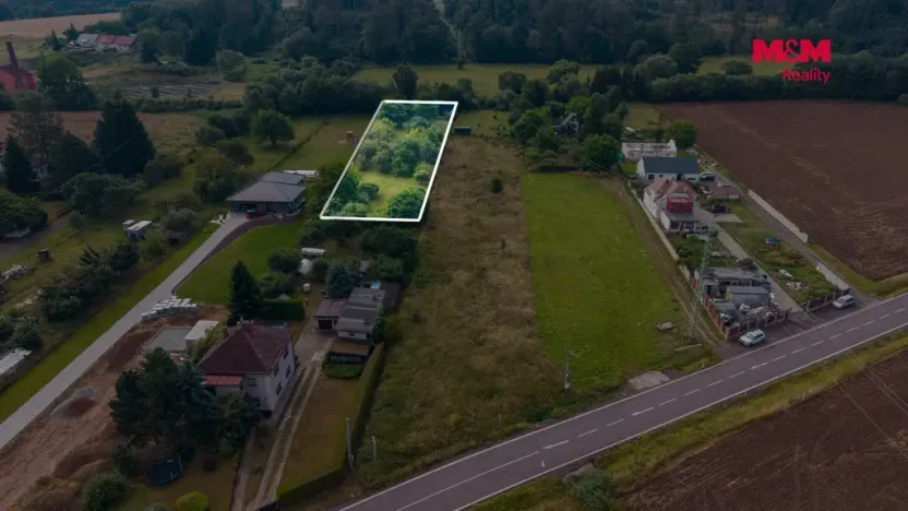 Prodej zahrady, Nové Město nad Metují - Krčín, 3050 m2