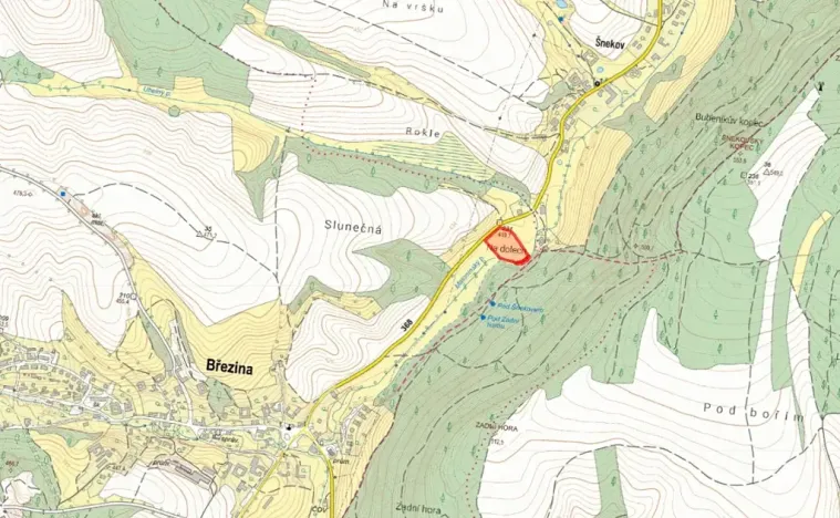 Prodej pole, Březina, 8835 m2