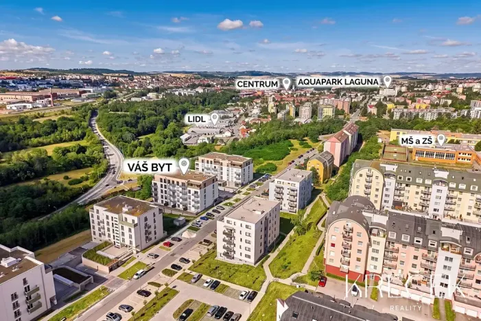Pronájem bytu 1+kk, Třebíč, Modřínová, 37 m2