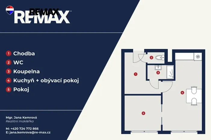 Prodej bytu 2+kk, Praha - Stodůlky, Suchý vršek, 33 m2