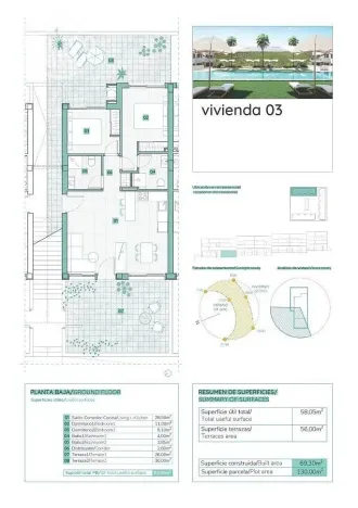 Prodej rodinného domu, Torrevieja, Alicante, Španělsko, 69 m2