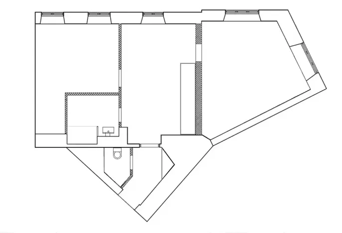 Pronájem bytu 3+kk, Praha - Žižkov, Rokycanova, 60 m2