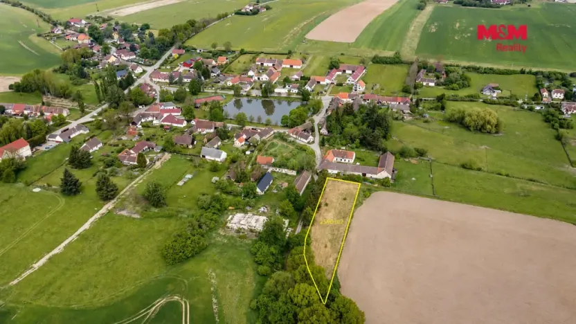 Prodej pozemku pro bydlení, Albrechtice nad Vltavou - Údraž, 2590 m2