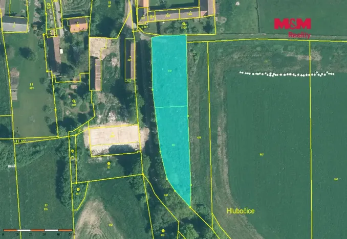 Prodej pozemku pro bydlení, Albrechtice nad Vltavou - Údraž, 2590 m2