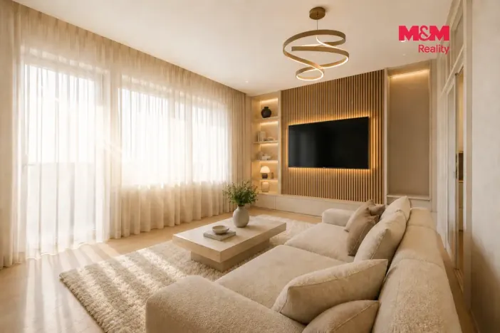 Prodej bytu 2+kk, Praha, Štúrova, 49 m2