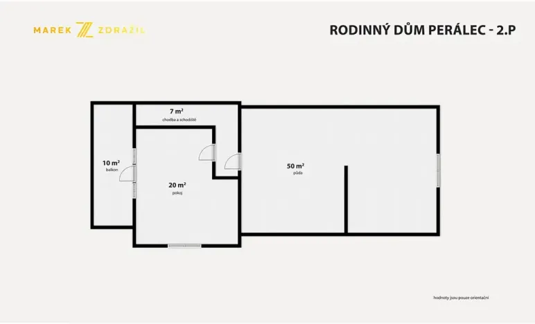 Prodej rodinného domu, Perálec, 100 m2
