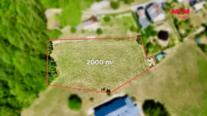 Prodej pozemku pro bydlení, Šedivec, 2000 m2