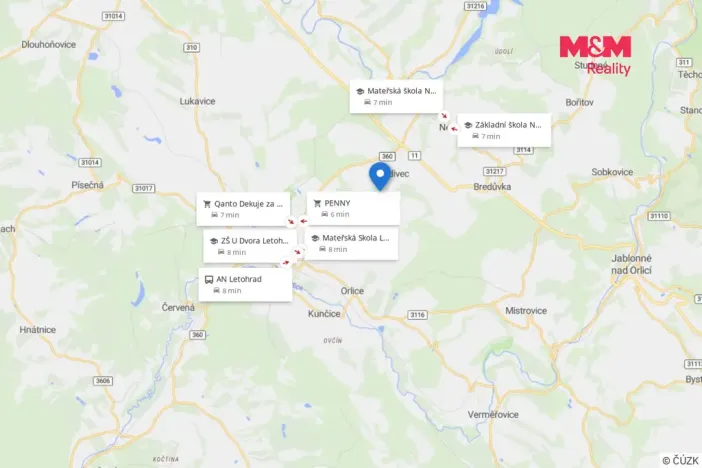 Prodej pozemku pro bydlení, Šedivec, 2000 m2