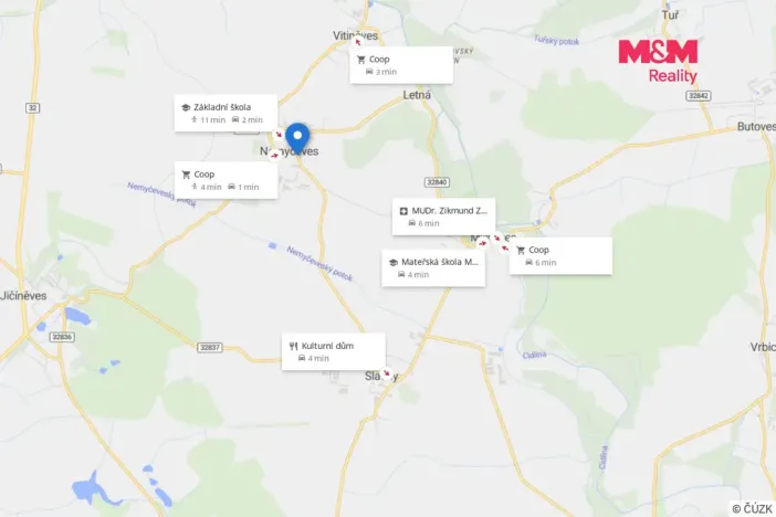 Prodej rodinného domu, Nemyčeves, 100 m2