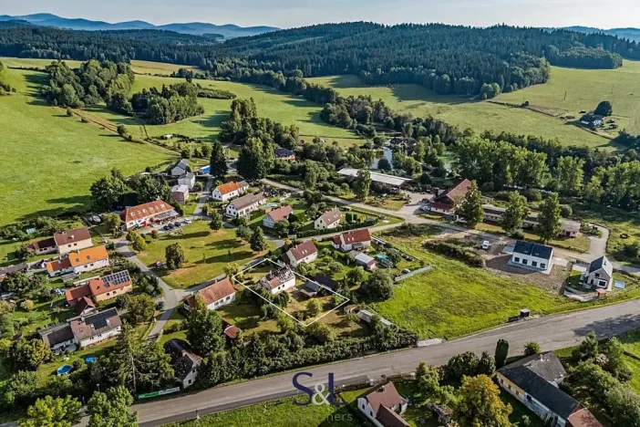 Prodej pozemku pro bydlení, Horní Planá, 981 m2