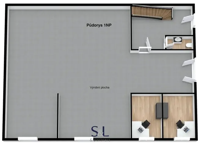 Prodej výrobních prostor, Chrastava, U Nisy, 626 m2