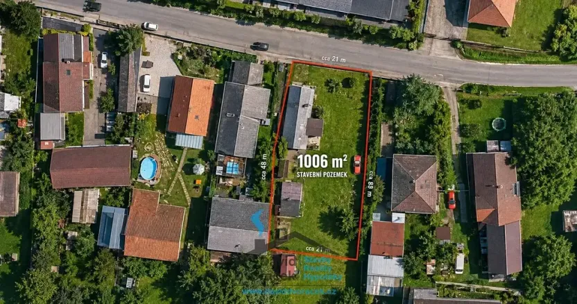 Prodej pozemku pro bydlení, Hněvčeves, 1006 m2