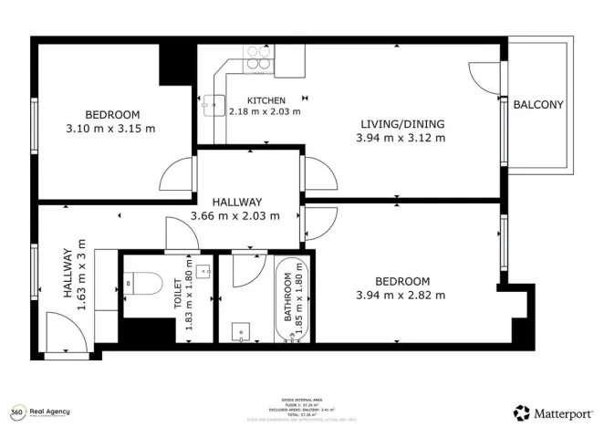 Pronájem bytu 3+kk, Praha - Hlubočepy, Geologická, 57 m2