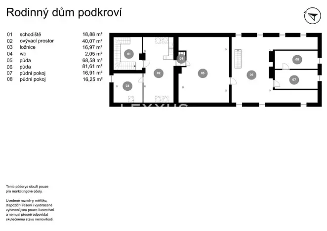 Prodej rodinného domu, Jindřichov, 320 m2